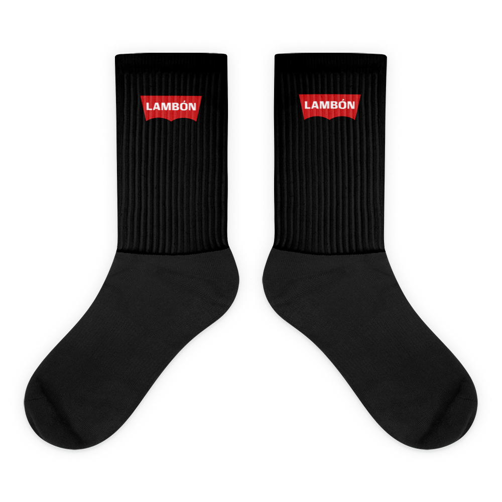 Lambón Socks  - 2020 - DominicanGirlfriend.com - Frases Dominicanas - República Dominicana Lifestyle Graphic T-Shirts Streetwear & Accessories - New York - Bronx - Washington Heights - Miami - Florida - Boca Chica - USA - Dominican Clothing