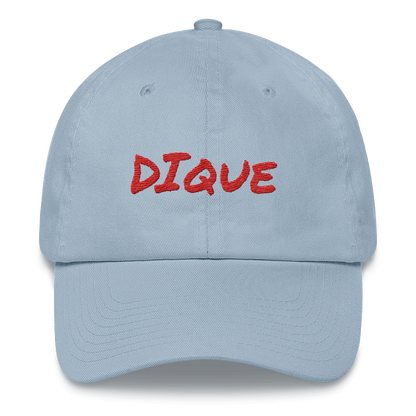 Dique Dad Hat  - 2020 - DominicanGirlfriend.com - Frases Dominicanas - República Dominicana Lifestyle Graphic T-Shirts Streetwear & Accessories - New York - Bronx - Washington Heights - Miami - Florida - Boca Chica - USA - Dominican Clothing
