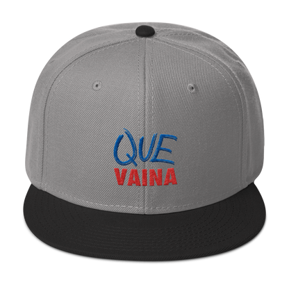Que Vaina Snapback Hat  - 2020 - DominicanGirlfriend.com - Frases Dominicanas - República Dominicana Lifestyle Graphic T-Shirts Streetwear & Accessories - New York - Bronx - Washington Heights - Miami - Florida - Boca Chica - USA - Dominican Clothing