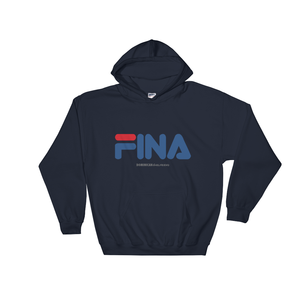 Fina Hoodie  - 2020 - DominicanGirlfriend.com - Frases Dominicanas - República Dominicana Lifestyle Graphic T-Shirts Streetwear & Accessories - New York - Bronx - Washington Heights - Miami - Florida - Boca Chica - USA - Dominican Clothing