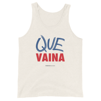 Que Vaina Tank Top  - 2020 - DominicanGirlfriend.com - Frases Dominicanas - República Dominicana Lifestyle Graphic T-Shirts Streetwear & Accessories - New York - Bronx - Washington Heights - Miami - Florida - Boca Chica - USA - Dominican Clothing