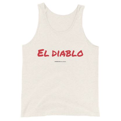 El Diablo Unisex Tank Top  - 2020 - DominicanGirlfriend.com - Frases Dominicanas - República Dominicana Lifestyle Graphic T-Shirts Streetwear & Accessories - New York - Bronx - Washington Heights - Miami - Florida - Boca Chica - USA - Dominican Clothing