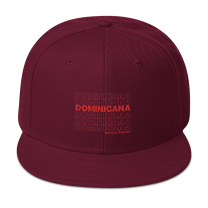 Dominicana Hasta La Tambora Snapback  - 2020 - DominicanGirlfriend.com - Frases Dominicanas - República Dominicana Lifestyle Graphic T-Shirts Streetwear & Accessories - New York - Bronx - Washington Heights - Miami - Florida - Boca Chica - USA - Dominican Clothing
