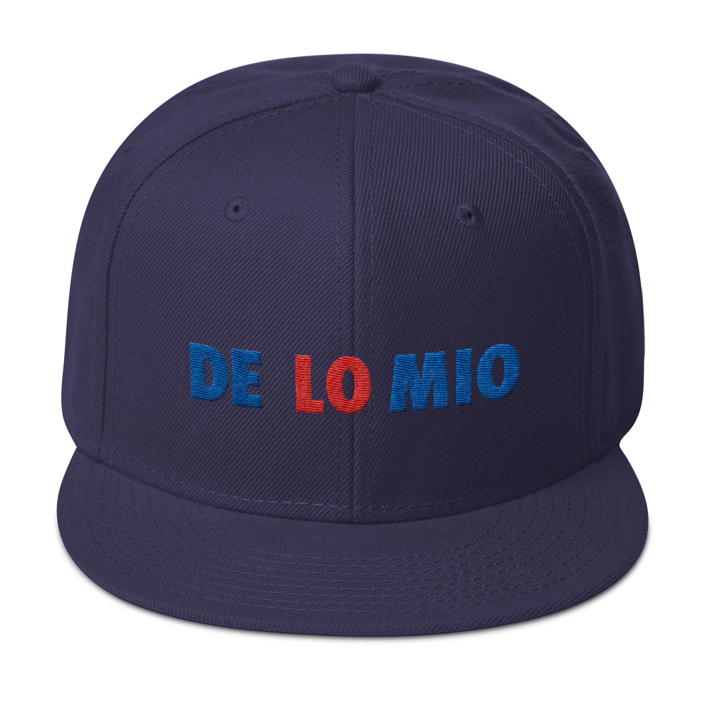 De Lio Mio Snapback Hat  - 2020 - DominicanGirlfriend.com - Frases Dominicanas - República Dominicana Lifestyle Graphic T-Shirts Streetwear & Accessories - New York - Bronx - Washington Heights - Miami - Florida - Boca Chica - USA - Dominican Clothing