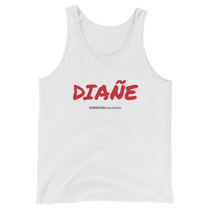 Diañe Tank Top  - 2020 - DominicanGirlfriend.com - Frases Dominicanas - República Dominicana Lifestyle Graphic T-Shirts Streetwear & Accessories - New York - Bronx - Washington Heights - Miami - Florida - Boca Chica - USA - Dominican Clothing