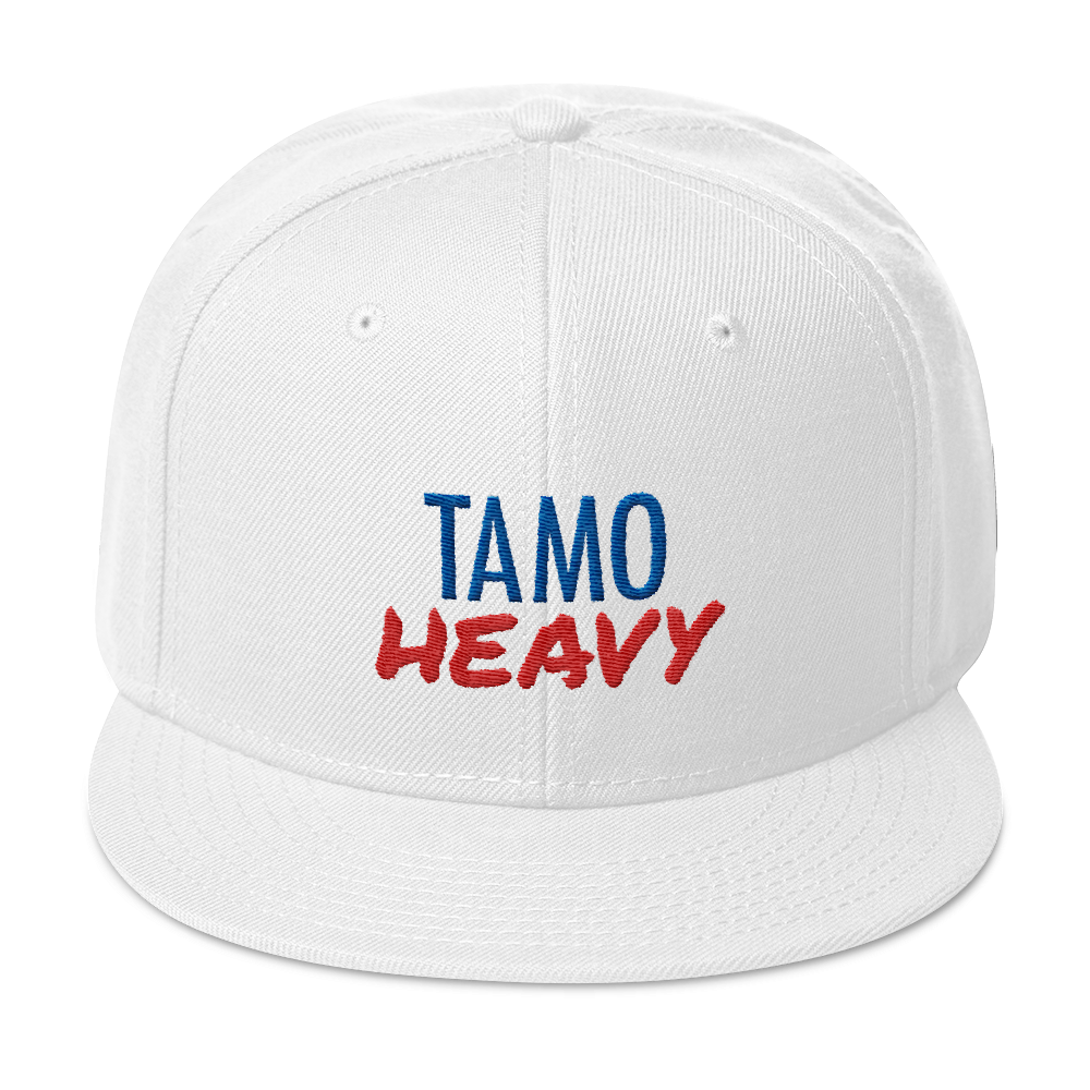 Tamo Heavy Snapback Hat  - 2020 - DominicanGirlfriend.com - Frases Dominicanas - República Dominicana Lifestyle Graphic T-Shirts Streetwear & Accessories - New York - Bronx - Washington Heights - Miami - Florida - Boca Chica - USA - Dominican Clothing