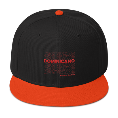 Dominicano Hasta La Tambora Snapback  - 2020 - DominicanGirlfriend.com - Frases Dominicanas - República Dominicana Lifestyle Graphic T-Shirts Streetwear & Accessories - New York - Bronx - Washington Heights - Miami - Florida - Boca Chica - USA - Dominican Clothing