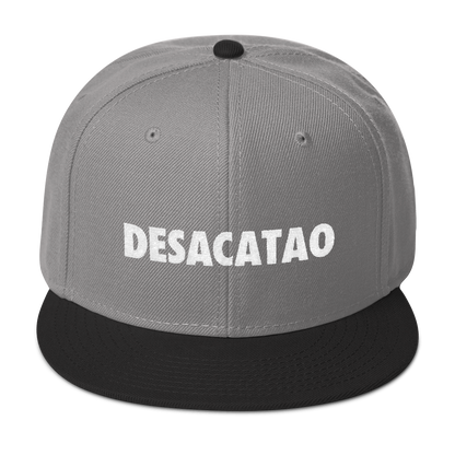 Desacatao Snapback Hat  - 2020 - DominicanGirlfriend.com - Frases Dominicanas - República Dominicana Lifestyle Graphic T-Shirts Streetwear & Accessories - New York - Bronx - Washington Heights - Miami - Florida - Boca Chica - USA - Dominican Clothing