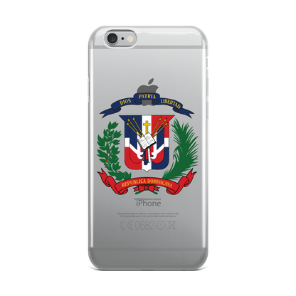 Escudo de la República Dominicana iPhone Case  - 2020 - DominicanGirlfriend.com - Frases Dominicanas - República Dominicana Lifestyle Graphic T-Shirts Streetwear & Accessories - New York - Bronx - Washington Heights - Miami - Florida - Boca Chica - USA - Dominican Clothing