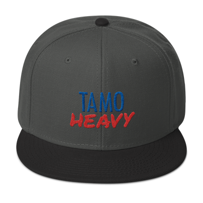 Tamo Heavy Snapback Hat  - 2020 - DominicanGirlfriend.com - Frases Dominicanas - República Dominicana Lifestyle Graphic T-Shirts Streetwear & Accessories - New York - Bronx - Washington Heights - Miami - Florida - Boca Chica - USA - Dominican Clothing