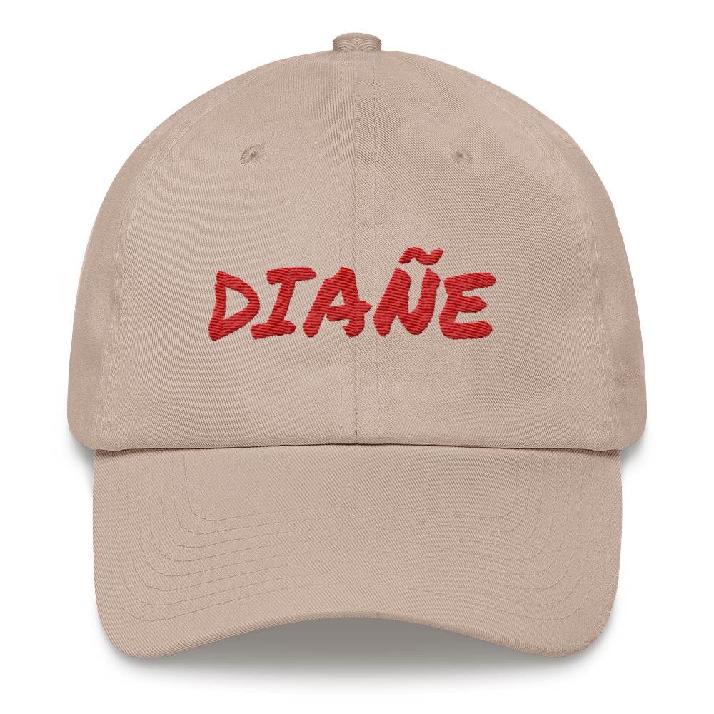Diañe Dad Hat  - 2020 - DominicanGirlfriend.com - Frases Dominicanas - República Dominicana Lifestyle Graphic T-Shirts Streetwear & Accessories - New York - Bronx - Washington Heights - Miami - Florida - Boca Chica - USA - Dominican Clothing