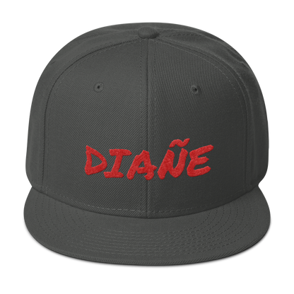 Diañe Snapback Hat  - 2020 - DominicanGirlfriend.com - Frases Dominicanas - República Dominicana Lifestyle Graphic T-Shirts Streetwear & Accessories - New York - Bronx - Washington Heights - Miami - Florida - Boca Chica - USA - Dominican Clothing