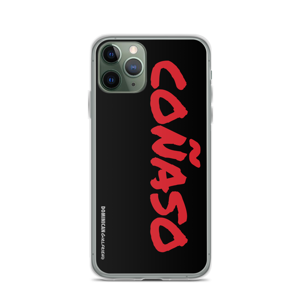 Coñaso iPhone Case  - 2020 - DominicanGirlfriend.com - Frases Dominicanas - República Dominicana Lifestyle Graphic T-Shirts Streetwear & Accessories - New York - Bronx - Washington Heights - Miami - Florida - Boca Chica - USA - Dominican Clothing