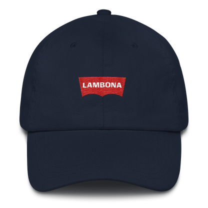 Lambona Dad Hat  - 2020 - DominicanGirlfriend.com - Frases Dominicanas - República Dominicana Lifestyle Graphic T-Shirts Streetwear & Accessories - New York - Bronx - Washington Heights - Miami - Florida - Boca Chica - USA - Dominican Clothing