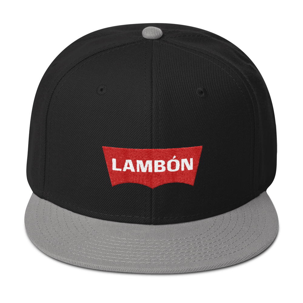 Lambón Snapback Hat  - 2020 - DominicanGirlfriend.com - Frases Dominicanas - República Dominicana Lifestyle Graphic T-Shirts Streetwear & Accessories - New York - Bronx - Washington Heights - Miami - Florida - Boca Chica - USA - Dominican Clothing
