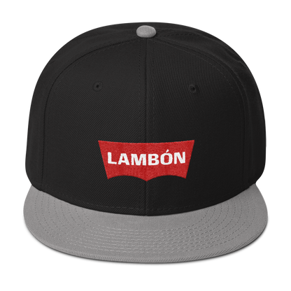 Lambón Snapback Hat  - 2020 - DominicanGirlfriend.com - Frases Dominicanas - República Dominicana Lifestyle Graphic T-Shirts Streetwear & Accessories - New York - Bronx - Washington Heights - Miami - Florida - Boca Chica - USA - Dominican Clothing