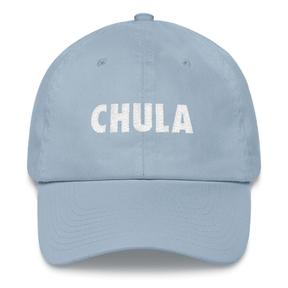 Chula Dad Hat  - 2020 - DominicanGirlfriend.com - Frases Dominicanas - República Dominicana Lifestyle Graphic T-Shirts Streetwear & Accessories - New York - Bronx - Washington Heights - Miami - Florida - Boca Chica - USA - Dominican Clothing
