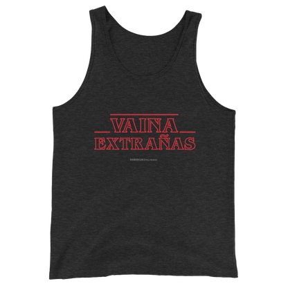 Vaina Extrañas Tank Top  - 2020 - DominicanGirlfriend.com - Frases Dominicanas - República Dominicana Lifestyle Graphic T-Shirts Streetwear & Accessories - New York - Bronx - Washington Heights - Miami - Florida - Boca Chica - USA - Dominican Clothing