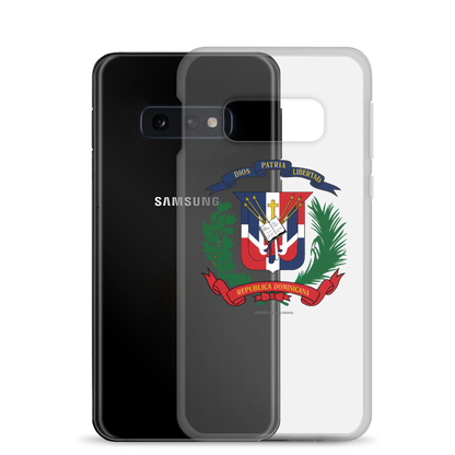Escudo de la República Dominicana Samsung Case  - 2020 - DominicanGirlfriend.com - Frases Dominicanas - República Dominicana Lifestyle Graphic T-Shirts Streetwear & Accessories - New York - Bronx - Washington Heights - Miami - Florida - Boca Chica - USA - Dominican Clothing