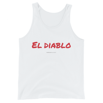 El Diablo Unisex Tank Top  - 2020 - DominicanGirlfriend.com - Frases Dominicanas - República Dominicana Lifestyle Graphic T-Shirts Streetwear & Accessories - New York - Bronx - Washington Heights - Miami - Florida - Boca Chica - USA - Dominican Clothing