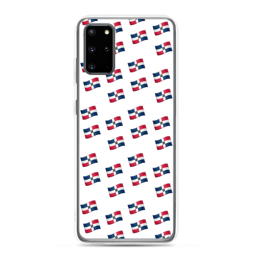 All-Over Emoji República Dominicana Flag Samsung Case  - 2020 - DominicanGirlfriend.com - Frases Dominicanas - República Dominicana Lifestyle Graphic T-Shirts Streetwear & Accessories - New York - Bronx - Washington Heights - Miami - Florida - Boca Chica - USA - Dominican Clothing