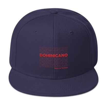 Dominicano Hasta La Tambora Snapback  - 2020 - DominicanGirlfriend.com - Frases Dominicanas - República Dominicana Lifestyle Graphic T-Shirts Streetwear & Accessories - New York - Bronx - Washington Heights - Miami - Florida - Boca Chica - USA - Dominican Clothing