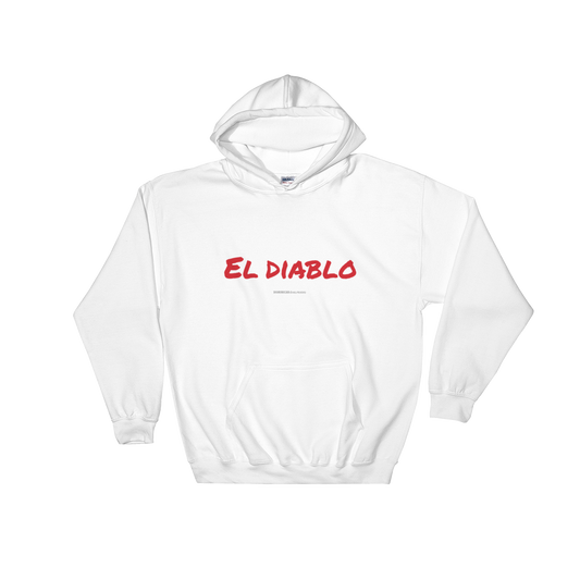 El Diablo Unisex Hoodie  - 2020 - DominicanGirlfriend.com - Frases Dominicanas - República Dominicana Lifestyle Graphic T-Shirts Streetwear & Accessories - New York - Bronx - Washington Heights - Miami - Florida - Boca Chica - USA - Dominican Clothing