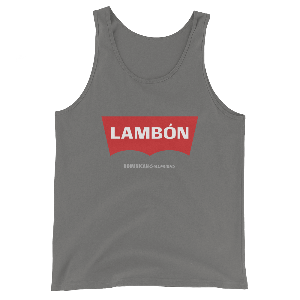 Lambón Tank Top  - 2020 - DominicanGirlfriend.com - Frases Dominicanas - República Dominicana Lifestyle Graphic T-Shirts Streetwear & Accessories - New York - Bronx - Washington Heights - Miami - Florida - Boca Chica - USA - Dominican Clothing