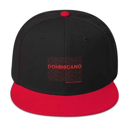 Dominicano Hasta La Tambora Snapback  - 2020 - DominicanGirlfriend.com - Frases Dominicanas - República Dominicana Lifestyle Graphic T-Shirts Streetwear & Accessories - New York - Bronx - Washington Heights - Miami - Florida - Boca Chica - USA - Dominican Clothing
