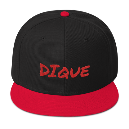 Dique Snapback Hat  - 2020 - DominicanGirlfriend.com - Frases Dominicanas - República Dominicana Lifestyle Graphic T-Shirts Streetwear & Accessories - New York - Bronx - Washington Heights - Miami - Florida - Boca Chica - USA - Dominican Clothing