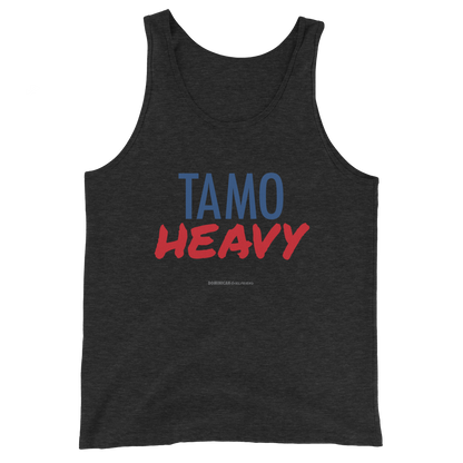 Tamo Heavy Unisex Tank Top  - 2020 - DominicanGirlfriend.com - Frases Dominicanas - República Dominicana Lifestyle Graphic T-Shirts Streetwear & Accessories - New York - Bronx - Washington Heights - Miami - Florida - Boca Chica - USA - Dominican Clothing