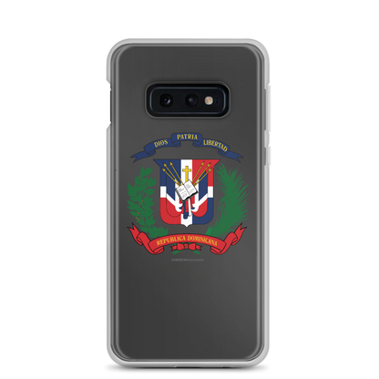 Escudo de la República Dominicana Samsung Case  - 2020 - DominicanGirlfriend.com - Frases Dominicanas - República Dominicana Lifestyle Graphic T-Shirts Streetwear & Accessories - New York - Bronx - Washington Heights - Miami - Florida - Boca Chica - USA - Dominican Clothing
