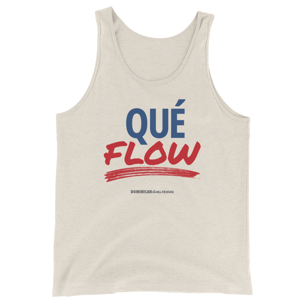 Que Flow Tank Top  - 2020 - DominicanGirlfriend.com - Frases Dominicanas - República Dominicana Lifestyle Graphic T-Shirts Streetwear & Accessories - New York - Bronx - Washington Heights - Miami - Florida - Boca Chica - USA - Dominican Clothing