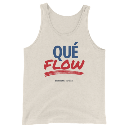 Que Flow Tank Top  - 2020 - DominicanGirlfriend.com - Frases Dominicanas - República Dominicana Lifestyle Graphic T-Shirts Streetwear & Accessories - New York - Bronx - Washington Heights - Miami - Florida - Boca Chica - USA - Dominican Clothing
