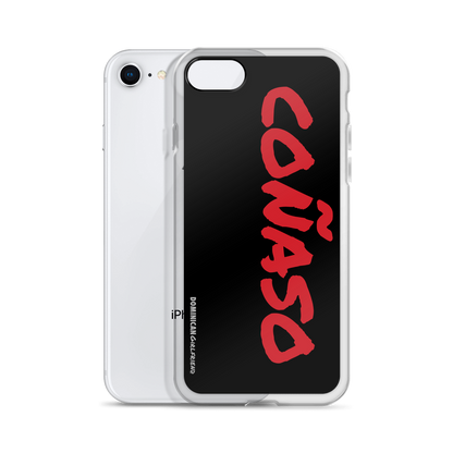 Coñaso iPhone Case  - 2020 - DominicanGirlfriend.com - Frases Dominicanas - República Dominicana Lifestyle Graphic T-Shirts Streetwear & Accessories - New York - Bronx - Washington Heights - Miami - Florida - Boca Chica - USA - Dominican Clothing
