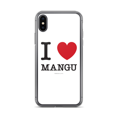 I Love Mangu iPhone Case  - 2020 - DominicanGirlfriend.com - Frases Dominicanas - República Dominicana Lifestyle Graphic T-Shirts Streetwear & Accessories - New York - Bronx - Washington Heights - Miami - Florida - Boca Chica - USA - Dominican Clothing
