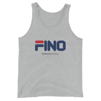 Fino Tank Top  - 2020 - DominicanGirlfriend.com - Frases Dominicanas - República Dominicana Lifestyle Graphic T-Shirts Streetwear & Accessories - New York - Bronx - Washington Heights - Miami - Florida - Boca Chica - USA - Dominican Clothing