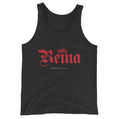 Reina Tank Top  - 2020 - DominicanGirlfriend.com - Frases Dominicanas - República Dominicana Lifestyle Graphic T-Shirts Streetwear & Accessories - New York - Bronx - Washington Heights - Miami - Florida - Boca Chica - USA - Dominican Clothing