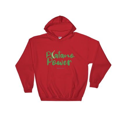 Platano Power Unisex Hoodie  - 2020 - DominicanGirlfriend.com - Frases Dominicanas - República Dominicana Lifestyle Graphic T-Shirts Streetwear & Accessories - New York - Bronx - Washington Heights - Miami - Florida - Boca Chica - USA - Dominican Clothing