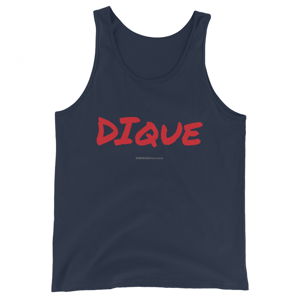 Dique Tank Top  - 2020 - DominicanGirlfriend.com - Frases Dominicanas - República Dominicana Lifestyle Graphic T-Shirts Streetwear & Accessories - New York - Bronx - Washington Heights - Miami - Florida - Boca Chica - USA - Dominican Clothing