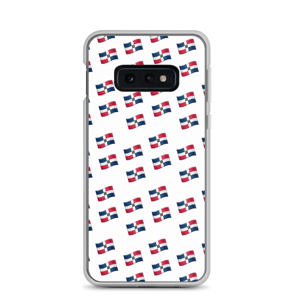 All-Over Emoji República Dominicana Flag Samsung Case  - 2020 - DominicanGirlfriend.com - Frases Dominicanas - República Dominicana Lifestyle Graphic T-Shirts Streetwear & Accessories - New York - Bronx - Washington Heights - Miami - Florida - Boca Chica - USA - Dominican Clothing