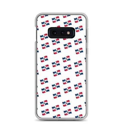 All-Over Emoji República Dominicana Flag Samsung Case  - 2020 - DominicanGirlfriend.com - Frases Dominicanas - República Dominicana Lifestyle Graphic T-Shirts Streetwear & Accessories - New York - Bronx - Washington Heights - Miami - Florida - Boca Chica - USA - Dominican Clothing