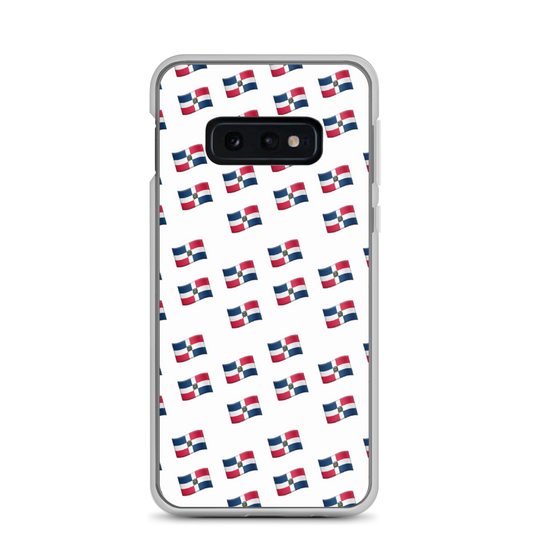 All-Over Emoji República Dominicana Flag Samsung Case  - 2020 - DominicanGirlfriend.com - Frases Dominicanas - República Dominicana Lifestyle Graphic T-Shirts Streetwear & Accessories - New York - Bronx - Washington Heights - Miami - Florida - Boca Chica - USA - Dominican Clothing