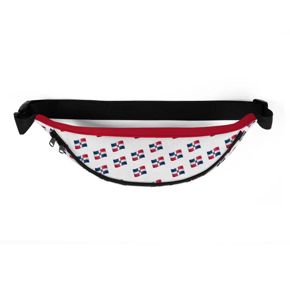 All-Over Emoji República Dominicana Flag Fanny Pack  - 2020 - DominicanGirlfriend.com - Frases Dominicanas - República Dominicana Lifestyle Graphic T-Shirts Streetwear & Accessories - New York - Bronx - Washington Heights - Miami - Florida - Boca Chica - USA - Dominican Clothing