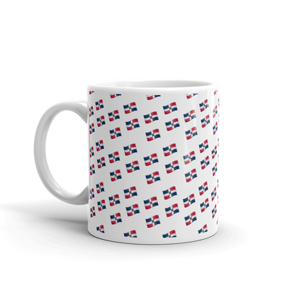 All-Over Emoji República Dominicana Flag Mug  - 2020 - DominicanGirlfriend.com - Frases Dominicanas - República Dominicana Lifestyle Graphic T-Shirts Streetwear & Accessories - New York - Bronx - Washington Heights - Miami - Florida - Boca Chica - USA - Dominican Clothing
