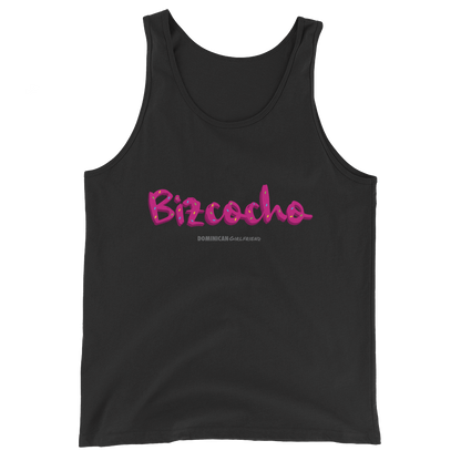 Bizcocho Tank Top  - 2020 - DominicanGirlfriend.com - Frases Dominicanas - República Dominicana Lifestyle Graphic T-Shirts Streetwear & Accessories - New York - Bronx - Washington Heights - Miami - Florida - Boca Chica - USA - Dominican Clothing