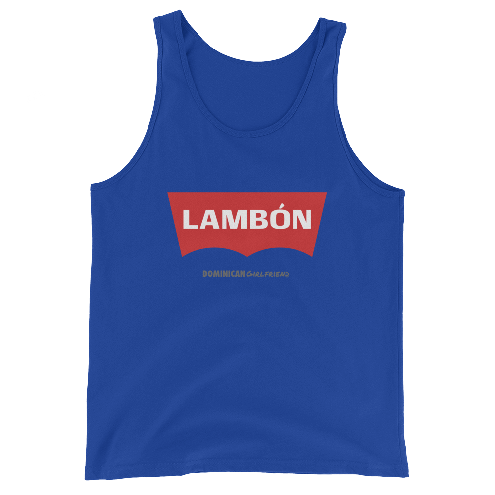 Lambón Tank Top  - 2020 - DominicanGirlfriend.com - Frases Dominicanas - República Dominicana Lifestyle Graphic T-Shirts Streetwear & Accessories - New York - Bronx - Washington Heights - Miami - Florida - Boca Chica - USA - Dominican Clothing