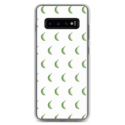 Platano All-Over Samsung Case (White)  - 2020 - DominicanGirlfriend.com - Frases Dominicanas - República Dominicana Lifestyle Graphic T-Shirts Streetwear & Accessories - New York - Bronx - Washington Heights - Miami - Florida - Boca Chica - USA - Dominican Clothing
