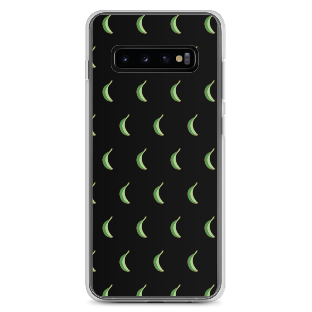 Platano All-Over Samsung Case (Black)  - 2020 - DominicanGirlfriend.com - Frases Dominicanas - República Dominicana Lifestyle Graphic T-Shirts Streetwear & Accessories - New York - Bronx - Washington Heights - Miami - Florida - Boca Chica - USA - Dominican Clothing