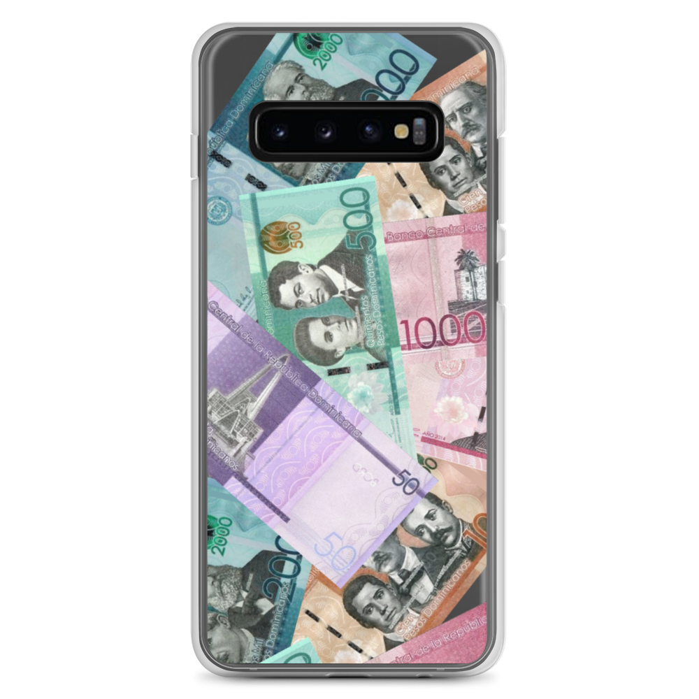 Dominican Pesos Samsung Case  - 2020 - DominicanGirlfriend.com - Frases Dominicanas - República Dominicana Lifestyle Graphic T-Shirts Streetwear & Accessories - New York - Bronx - Washington Heights - Miami - Florida - Boca Chica - USA - Dominican Clothing